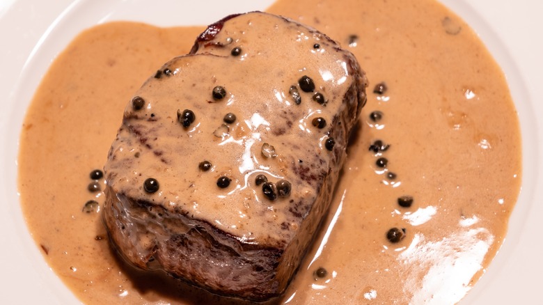 steak au poivre