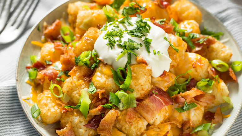 loaded tater tots