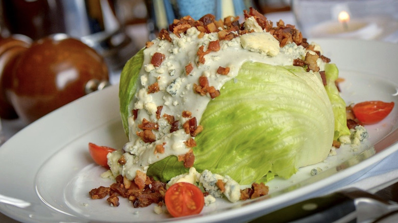 Steak 44 wedge salad