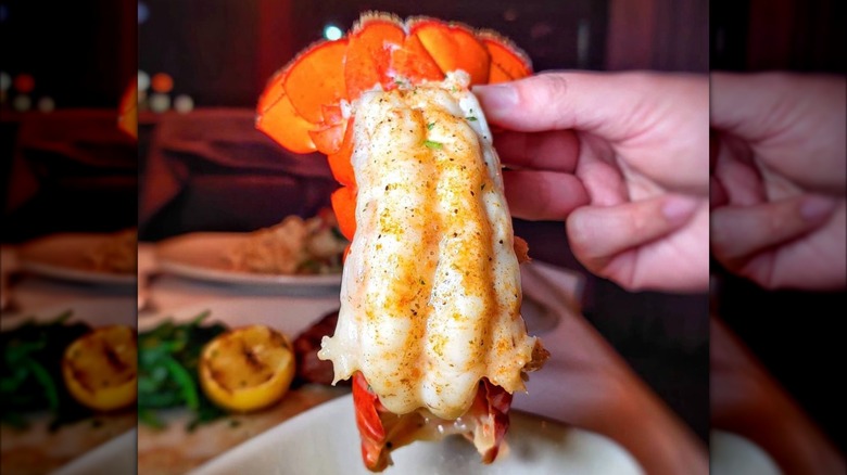 Bonefish Grill lobster tail