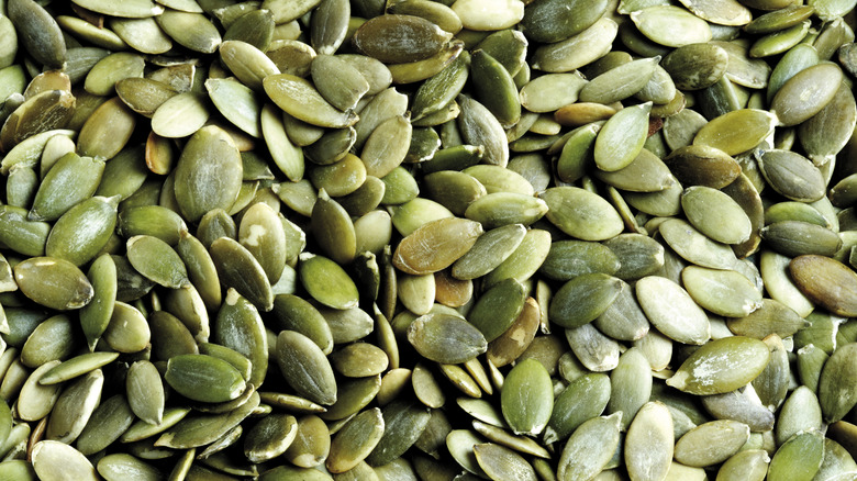 fresh pumpkin seeds