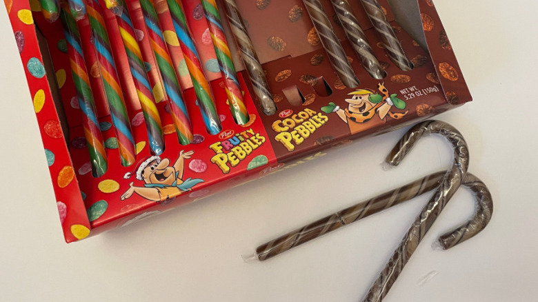 Pebbles candy canes