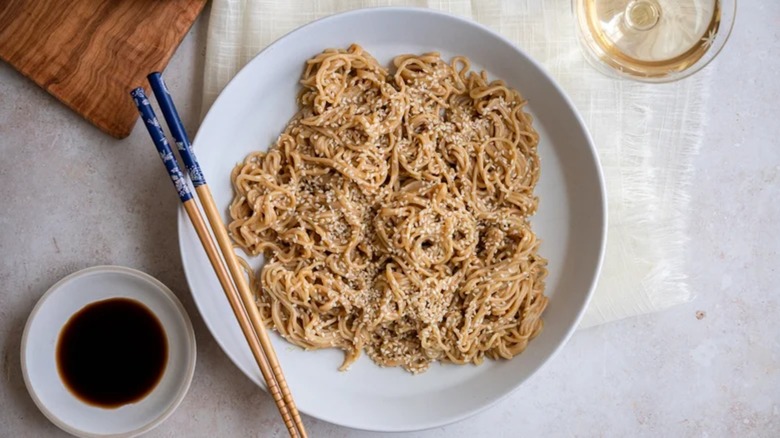 sesame penut ramen