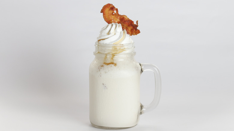 bacon in a milkshake