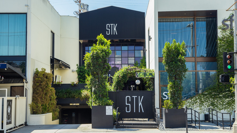 STK steakhouse exterior