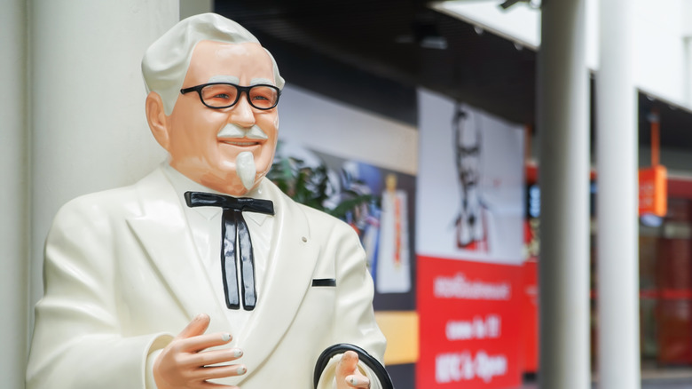 KFC Colonel Sanders mannequin