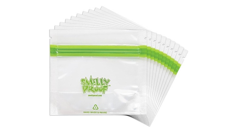 Smelly Proof food storage bags