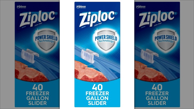 Ziploc Freezer Gallon Slider bags