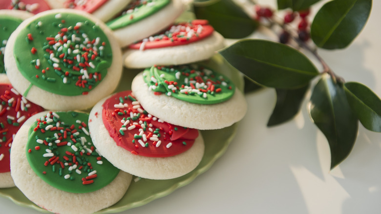 Lofthouse cookies with icing