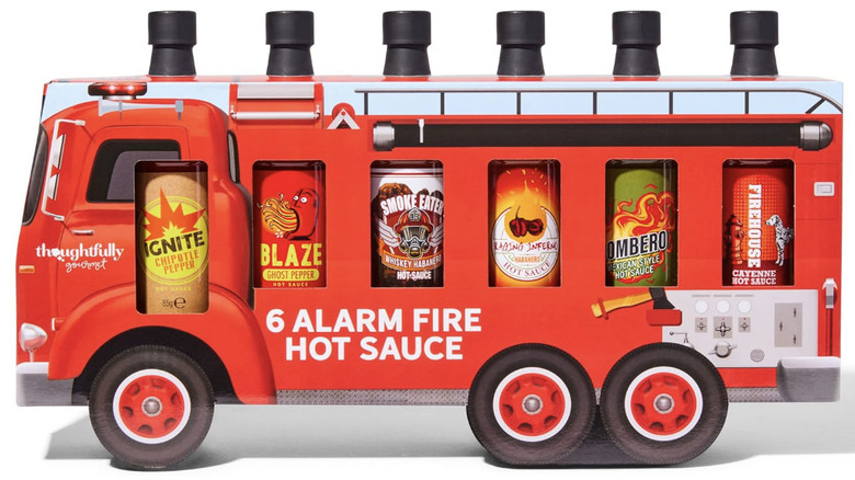 Thoughtfully Gourmet fire truck sauces