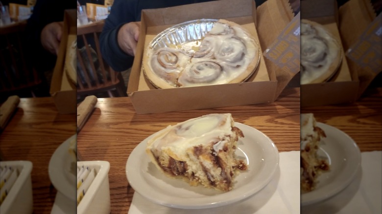 Cracker Barrel Cinnamon Roll Pie