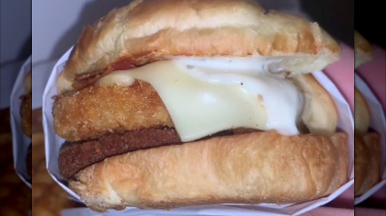 Chick-N-Tater melt from Jack in the Box