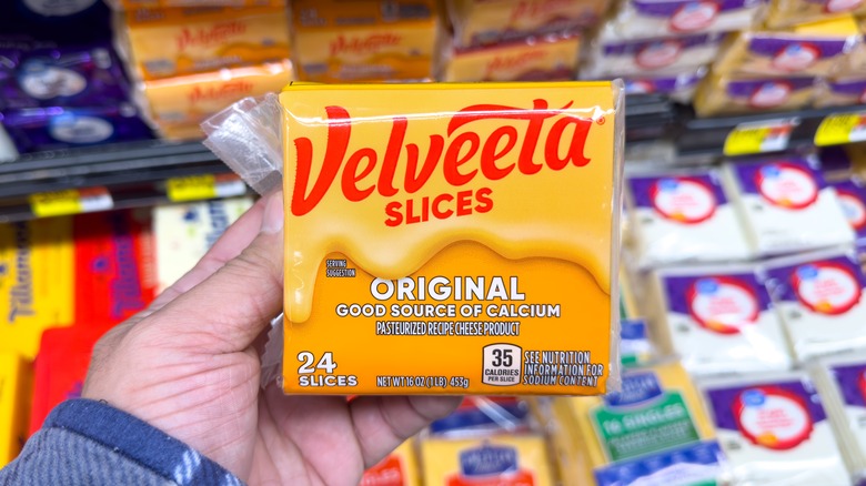 Velveeta cheese slices