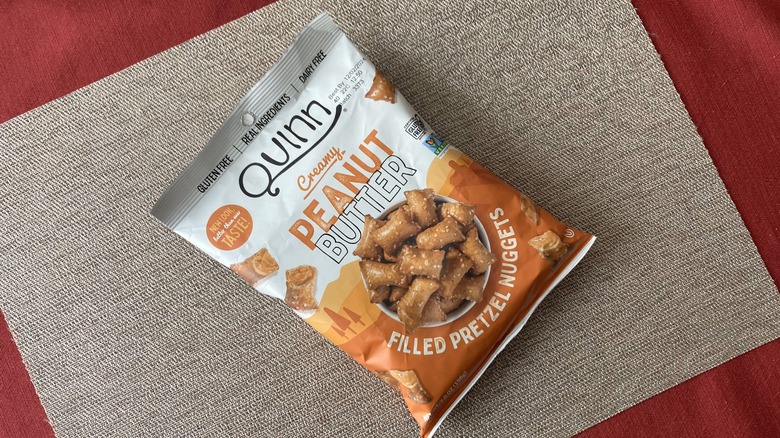 Quinn peanut butter pretzels