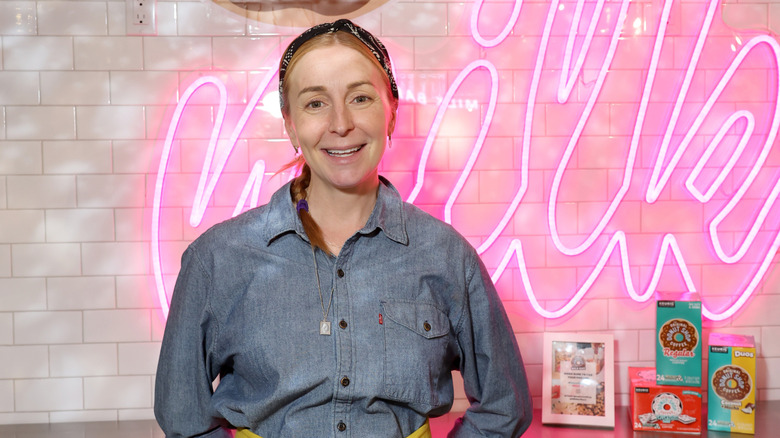 Christina Tosi at milk bar counter