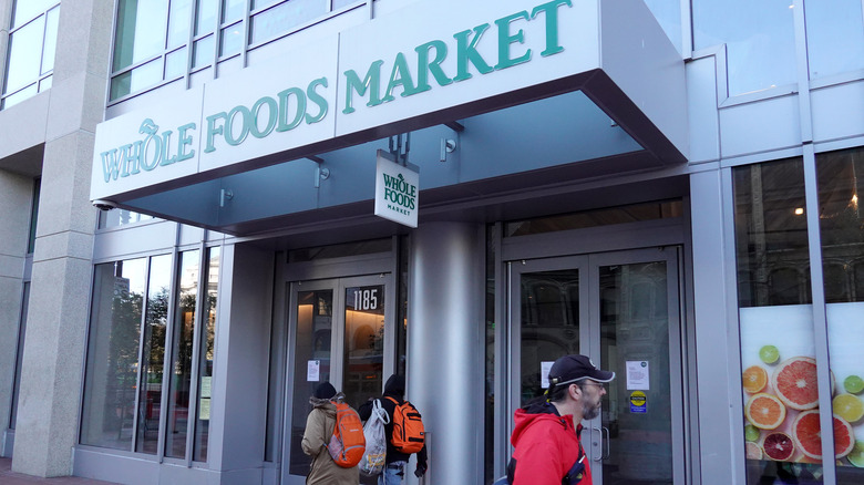 exterior of closed Whole Foods store