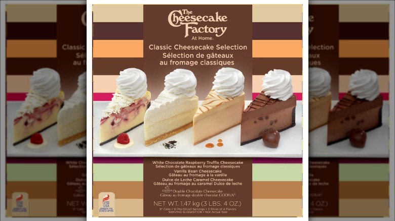 The Cheesecake Factory frozen cheesecake