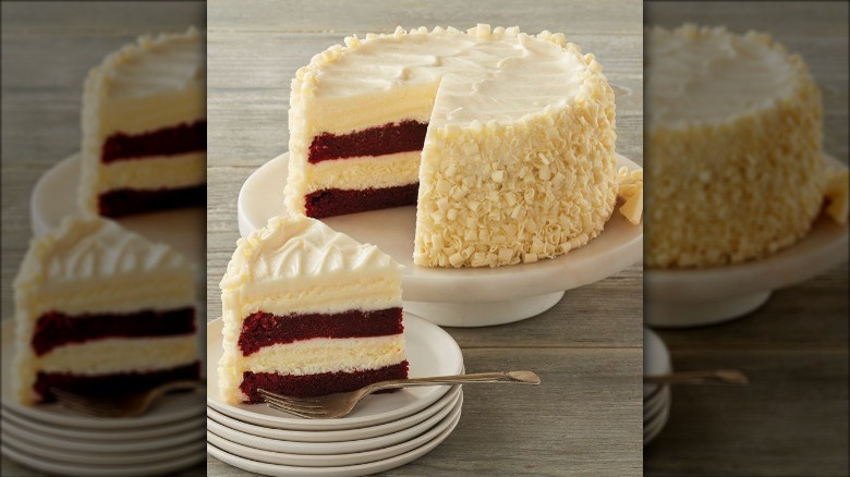 Cheesecake Factory red velvet cheesecake