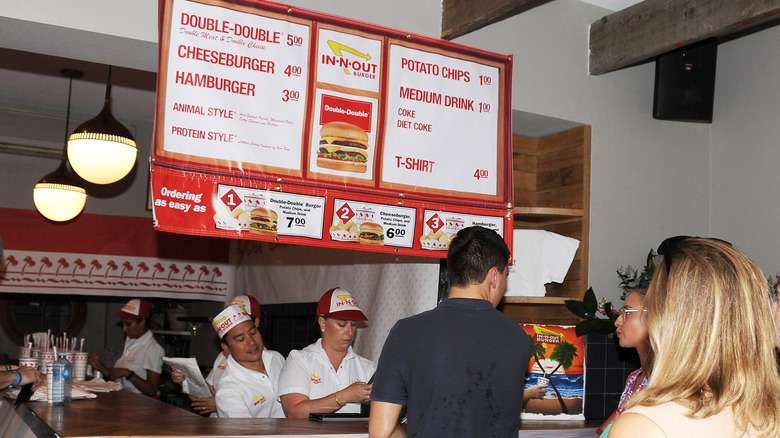 In-N-Out counter