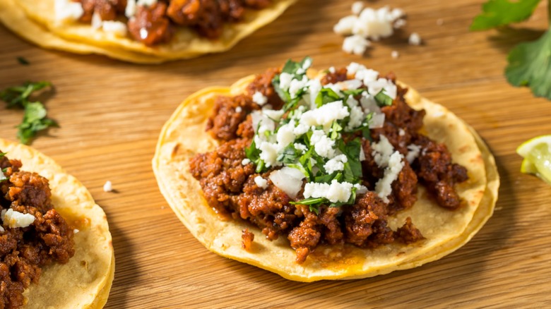 chorizo tacos