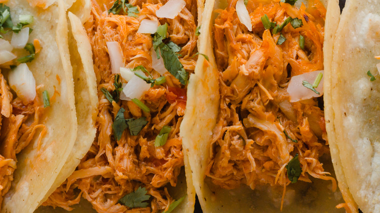 chicken tinga tacos