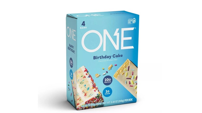 ONE Birthday Cake bars