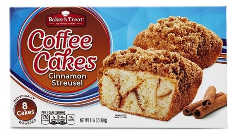 Aldi Baker's Treat Cinnamon Streusel Cakes