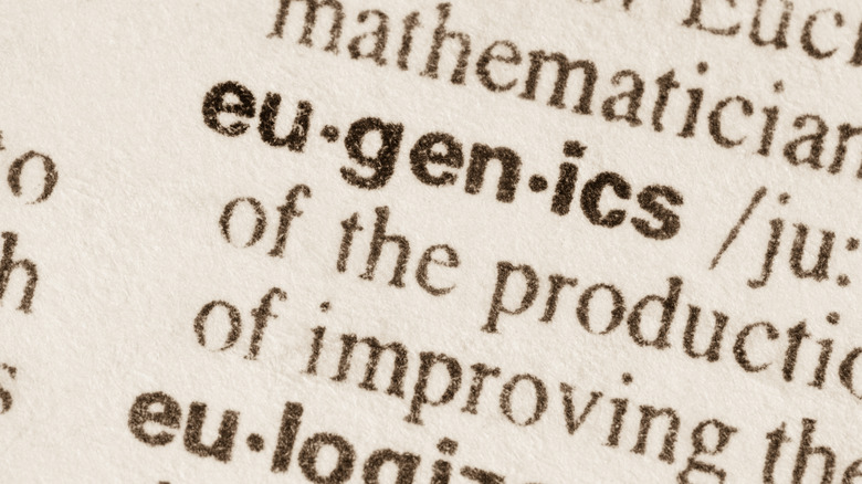 eugenics in the dictionary