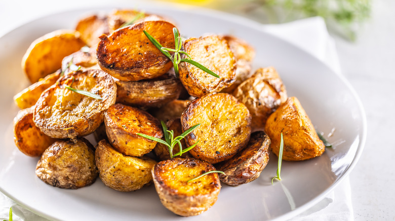 roasted potatoes