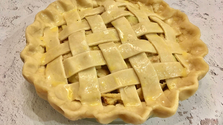 pie with crimped edges