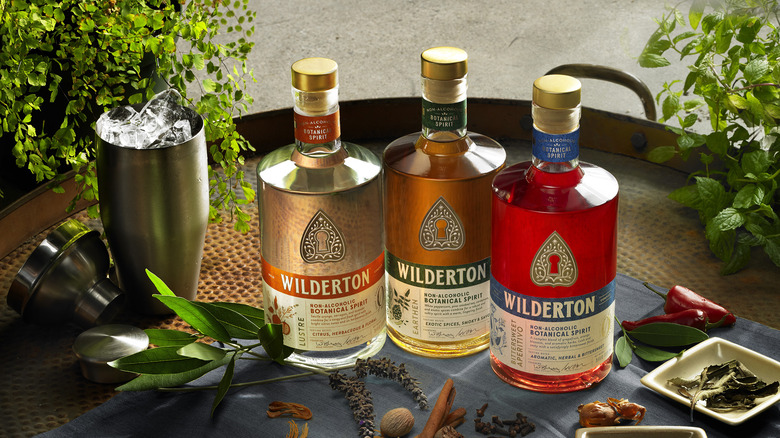 Wilderton Botanical Spirit liquors