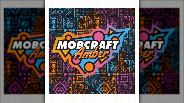 Label for MobCraft Amber beer 