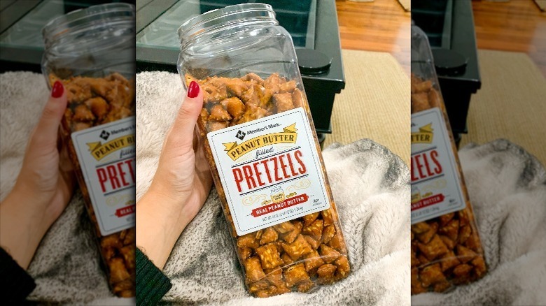 Member's Mark peanut butter-filled pretzels