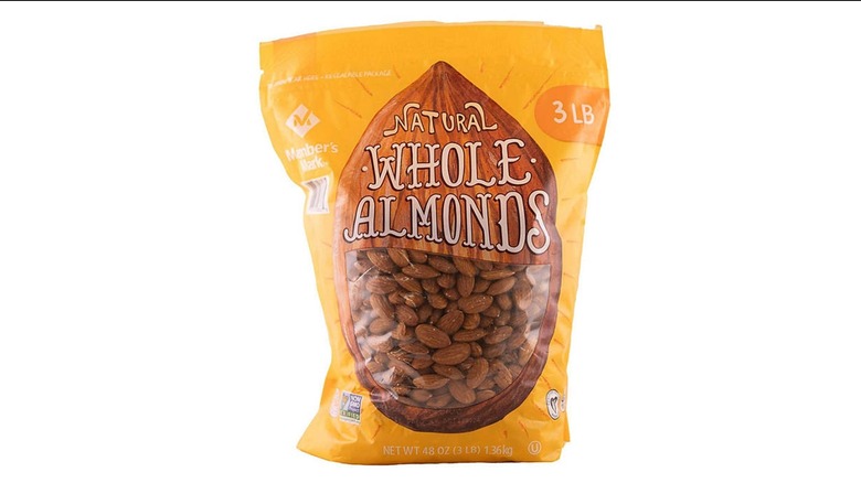 bag of Members Mark Whole Almonds