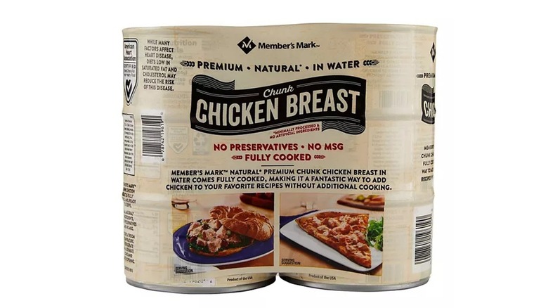 Members Mark canned chicken breast