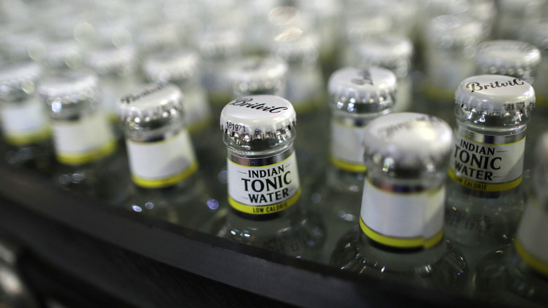 Indian tonic water in bottles