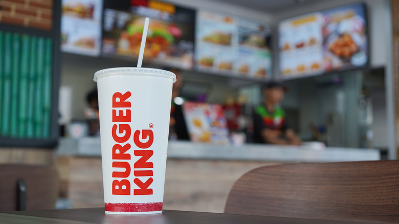 Burger King soda