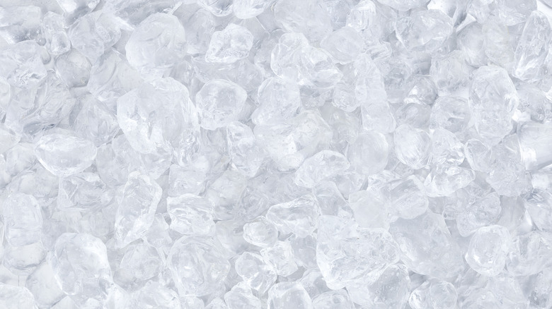 crushed ice