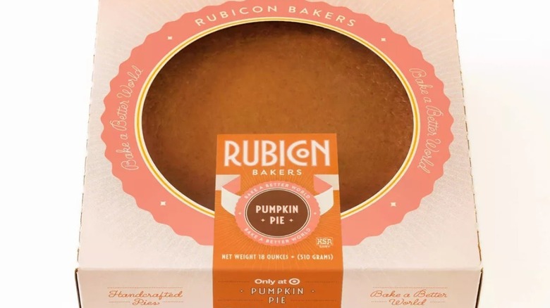 Rubicon Bakers pumpkin pie