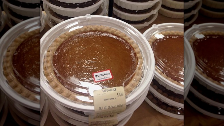 Safeway pumpkin pie