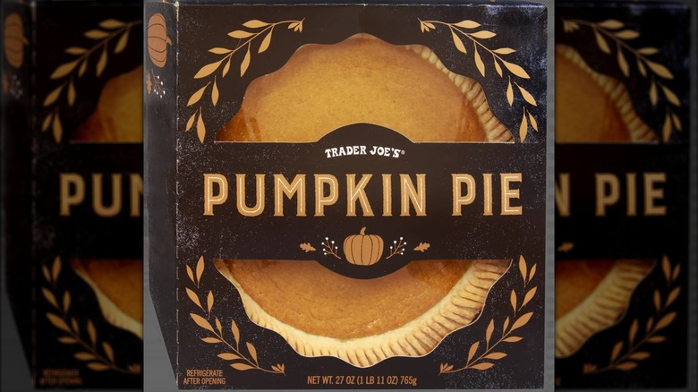 Trader Joe's pumpkin pie