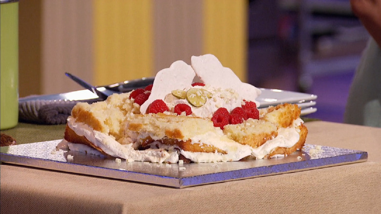 A deflated dessert on Spring Baking Championship