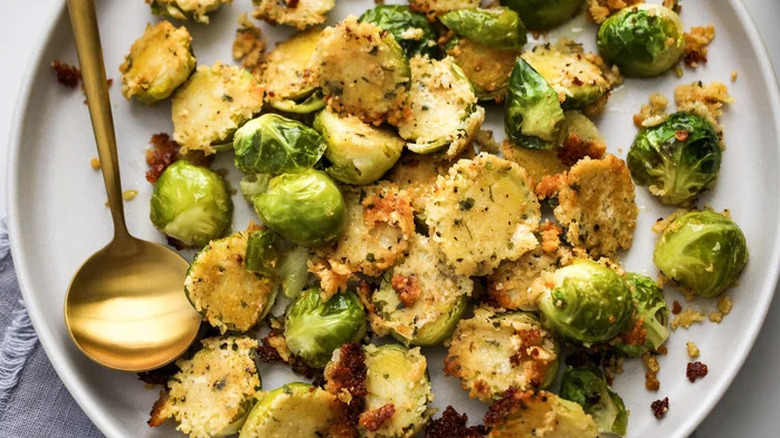 Brussels sprouts with parmesan