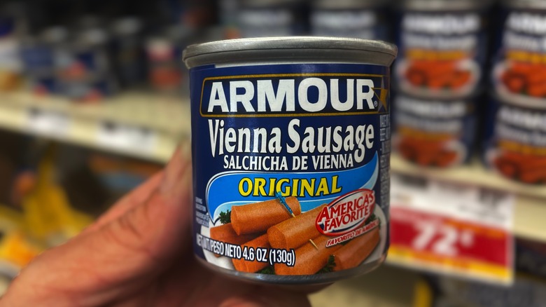 Can of Vienna sausages 