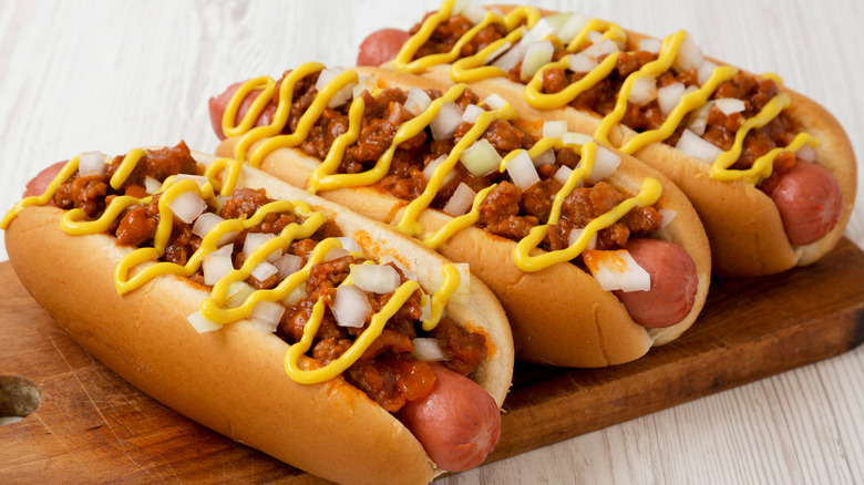 Coney Island hot dogs