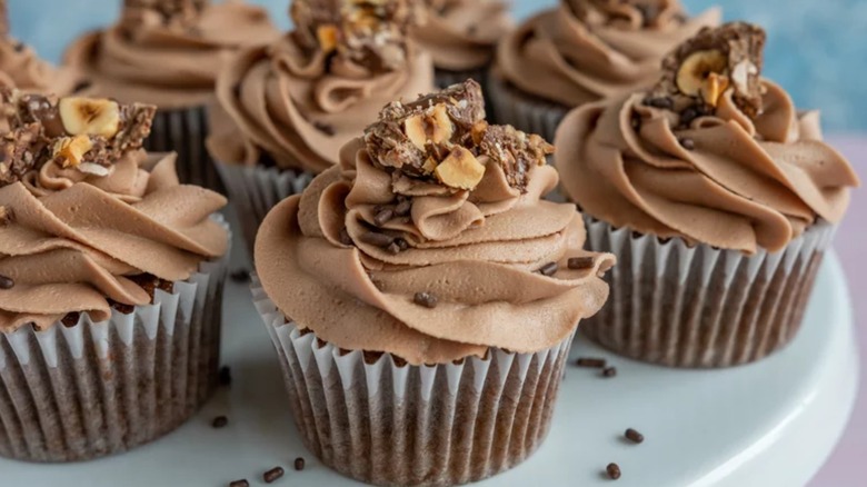 Nutella cupcakes