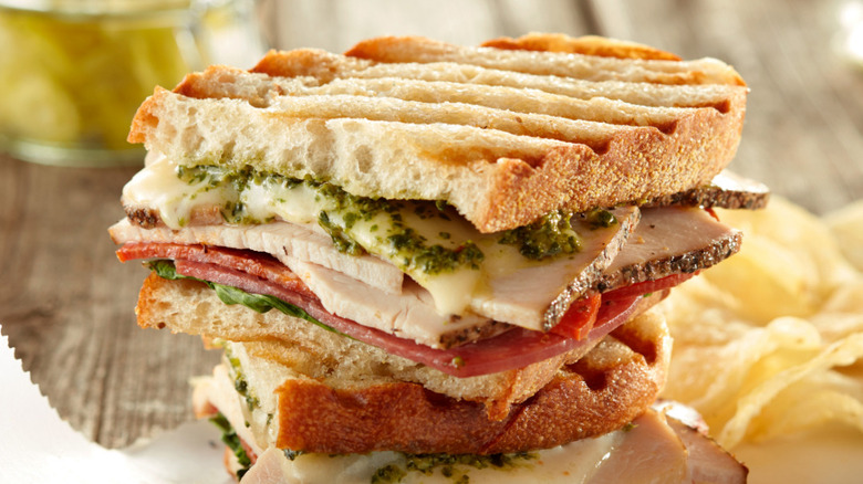 grilled turkey sandwich