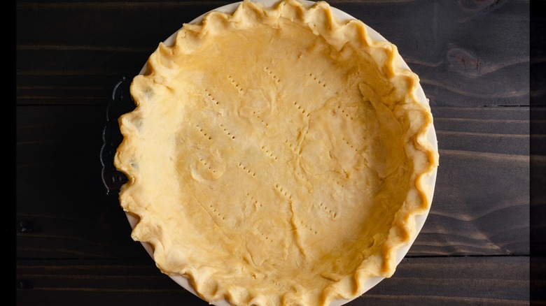 Unbaked pie crust