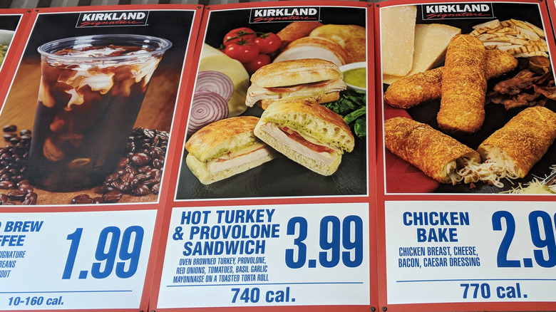 Costco Food Court Menu