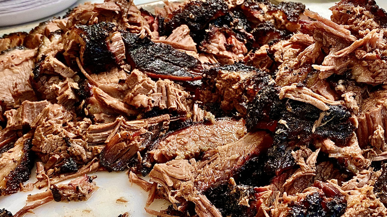 Chopped beef brisket